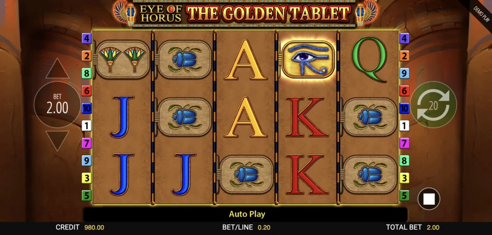 Eye of Horus: The Golden Tablet Slot