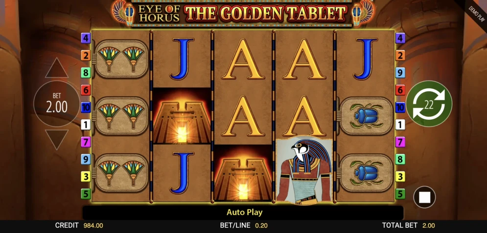 Eye of Horus: The Golden Tablet Slot